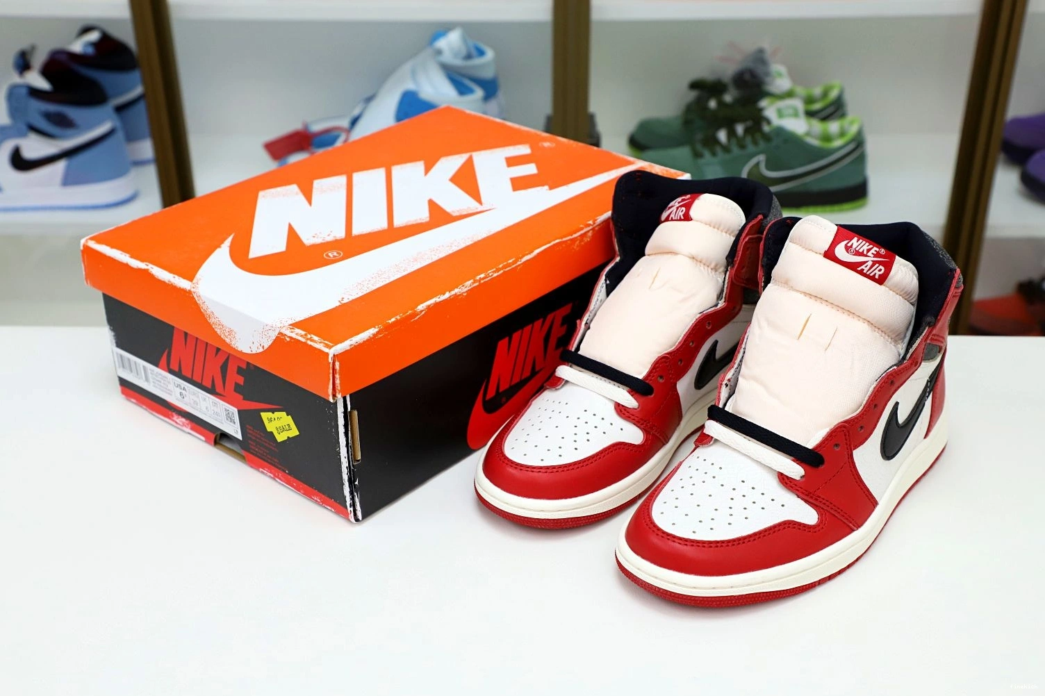 FOUND 1 AND 2022 “CHICAGO” AIR REIMAGINED LOST JORDAN 0115